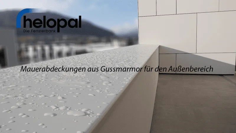 Gussmarmor außen